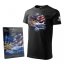 T-Shirt met vliegtuig MUSTANG P-51