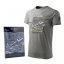 T-shirt med svævefly DISCUS-2 - Størrelse: S