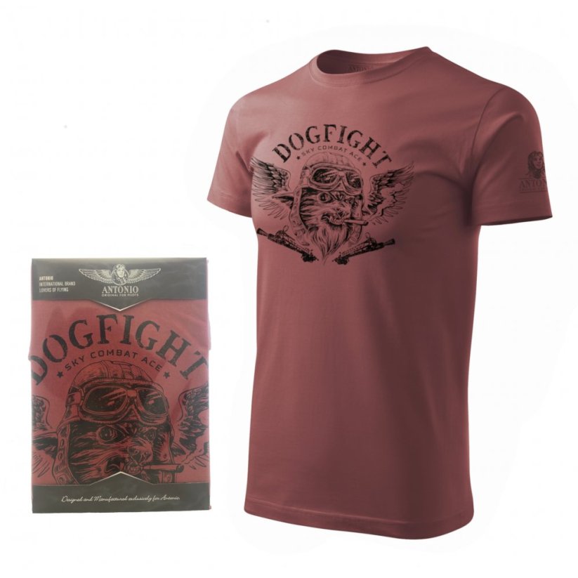 T-Shirt as du combat du ciel DOGFIGHT - Taille: XL