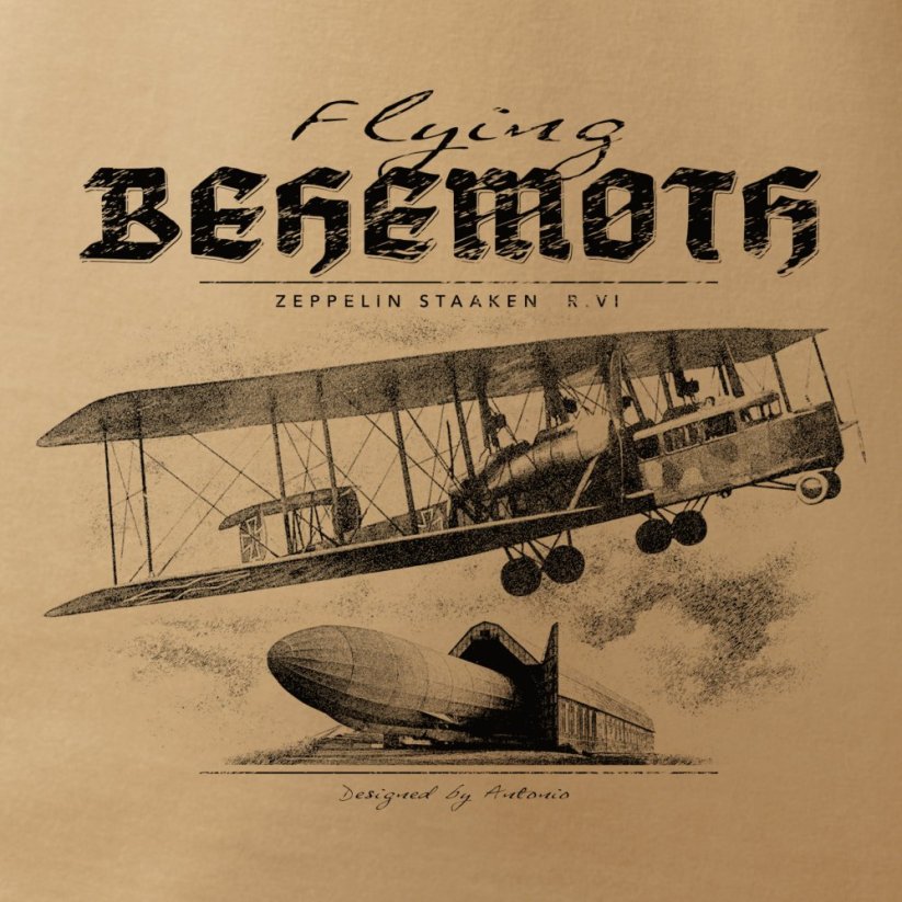 T-Shirt BEHEMOTH Zeppelin Staaken R.VI - Taille: XL