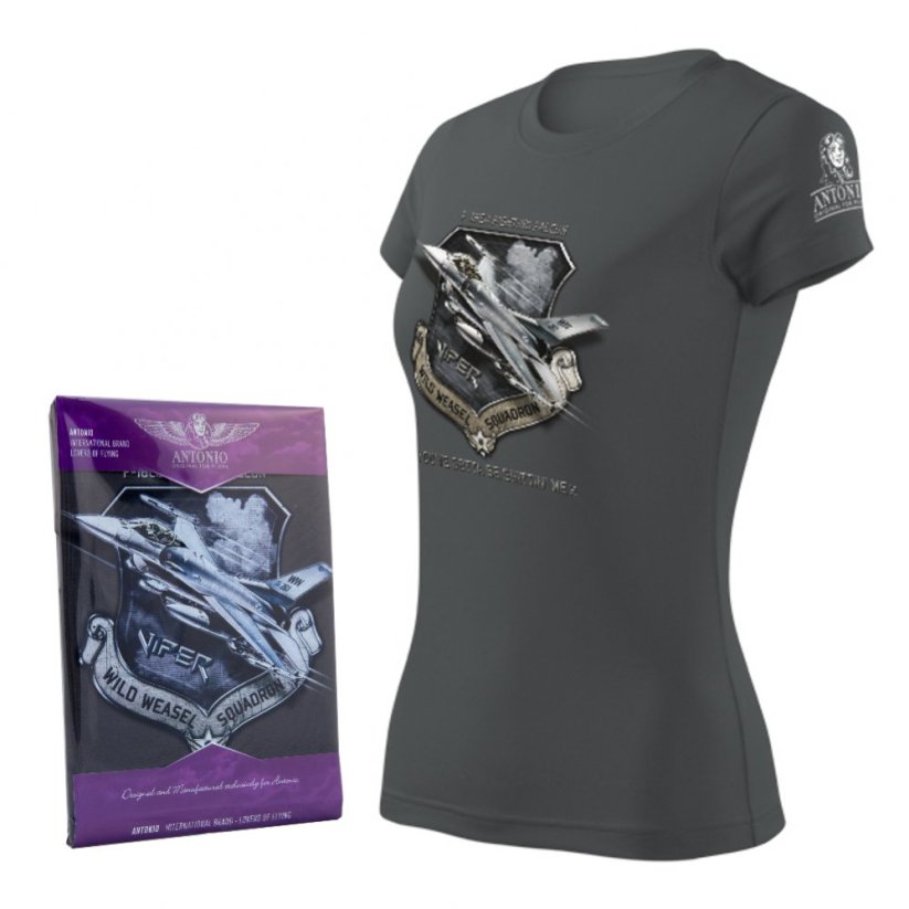 Žene T-Shirt borbeni zrakoplovi F-16CJ FIGHTING FALCON (W) - Veličina: XXL