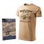 T-Shirt with a biplane SOPWITH F-1 CAMEL - Size: M