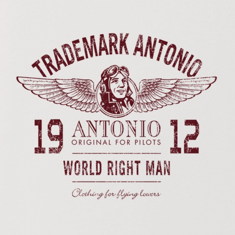 Ženska majica s logotipom zrakoplovstva ANTONIO 1912 (W)