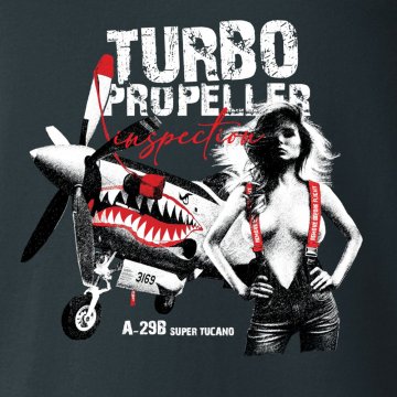 Nyt T-shirt design TURBO PROPEL