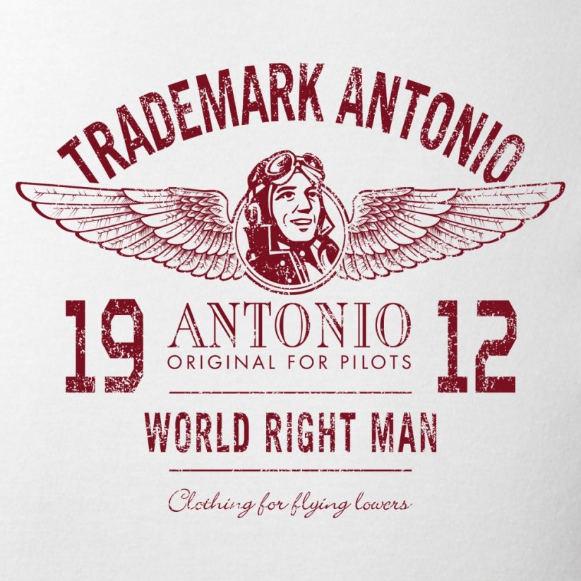 T-shirt with logo ANTONIO 1912