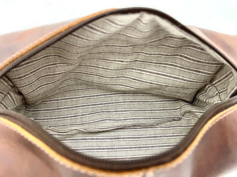 Kulturtasche aus Leder AMENITY KIT