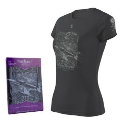 Avion de l’armée de T-Shirt femmes L-159 ALCA (W)