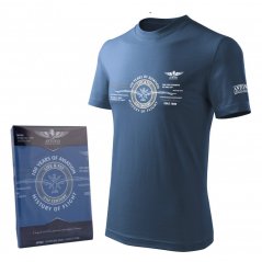 T-shirt letalski muzej HISTORY OF FLIGHT