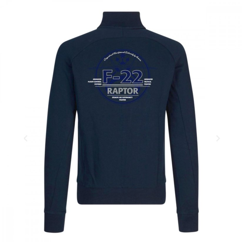 Sweatshirt with aircraft F-22 RAPTOR - Size: XXL