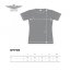 Kvinder T-shirt med jagerfly SPITFIRE MK VIII. (W) - Størrelse: XL