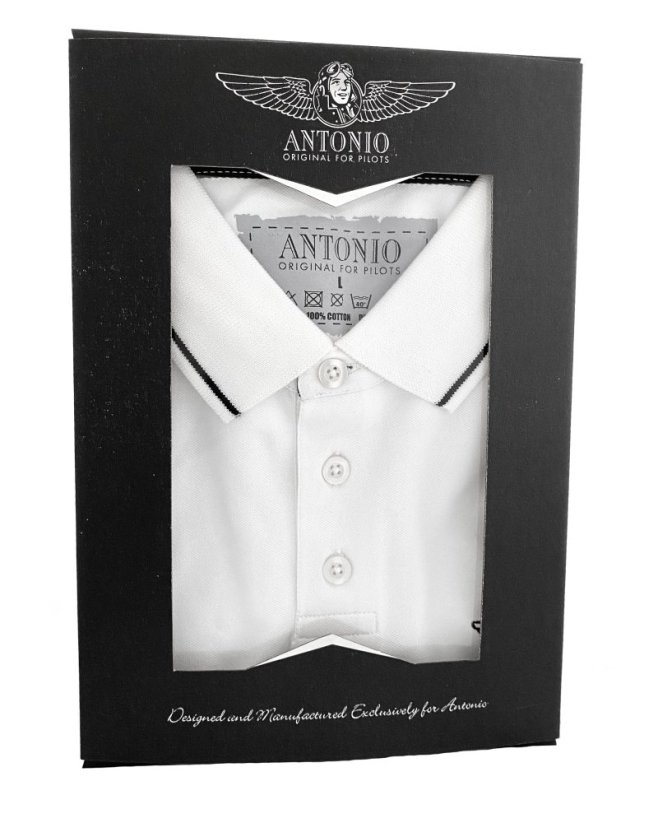 Poloshirt ANTONIO WINGS voor vliegeniers - Grootte: XXL