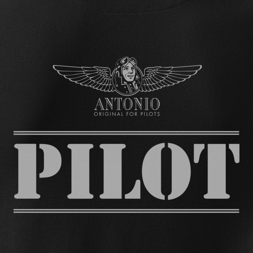 Polo-majica letalski znak PILOT BL