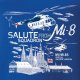 Noul design tricou de elicoptere Mi-8