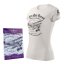Women T-Shirt with Fokker triplane DR.1 DREIDECKER (W) - Size: L