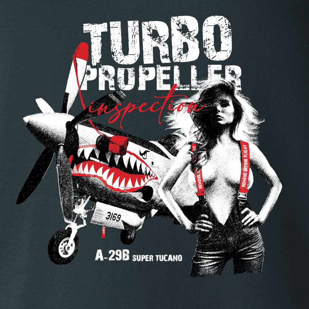 New Nose Art T-shirt with Super Tucano