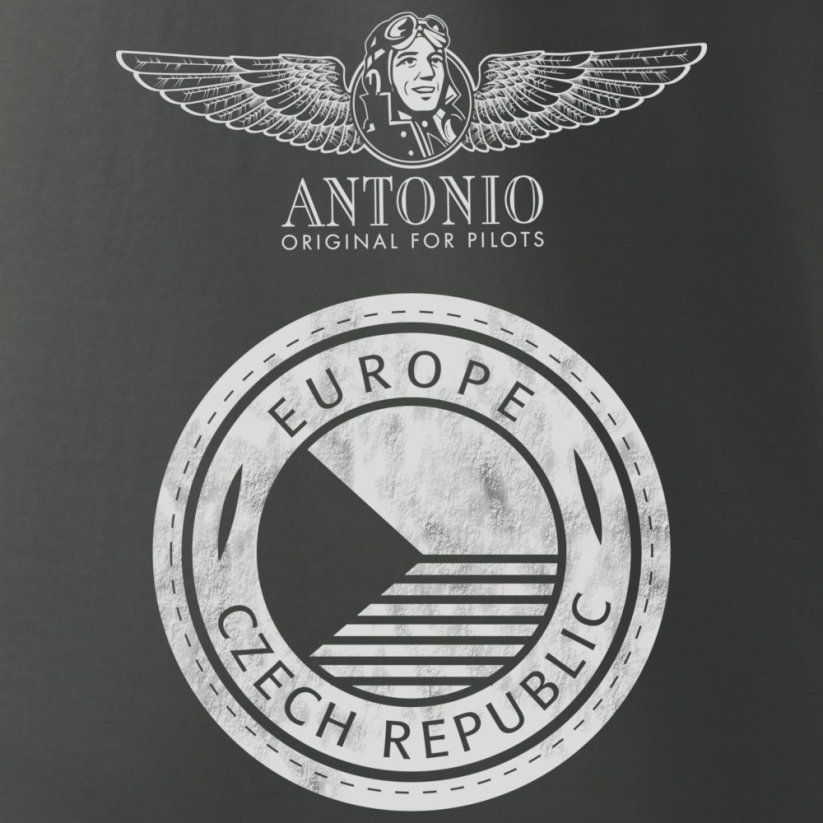 T-Shirt with radial engine AEROCLUB - Size: S
