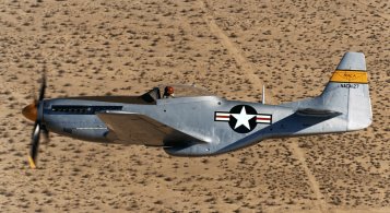 US-Kampfflugzeug P-51 Mustang