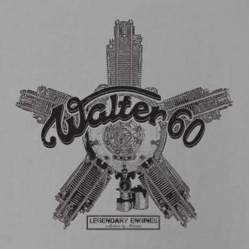 UN NOUVEAU T-SHIRT AVEC LE LÉGENDAIRE MOTEUR WALTER 60