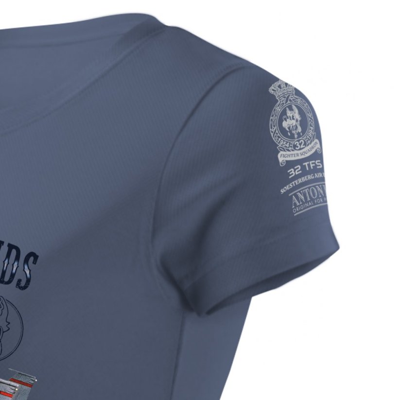 Ženske T-shirt z vojaško letalo F-15C EAGLE (W) - Velikost: XL