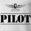 Children's T-Shirt with sign of PILOT WH (K) - Size: 4Y - 96/104cm