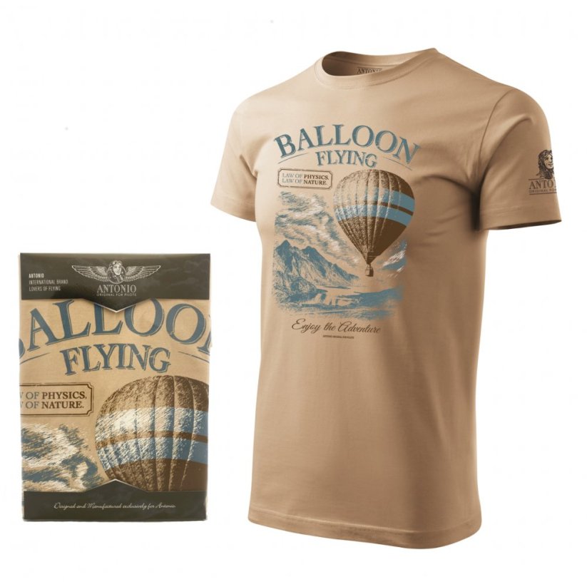 T-Shirt hőlégballonnal BALLOON - Méret: S