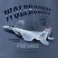 T-Shirt a hadsereg repülőgép F-15C EAGLE