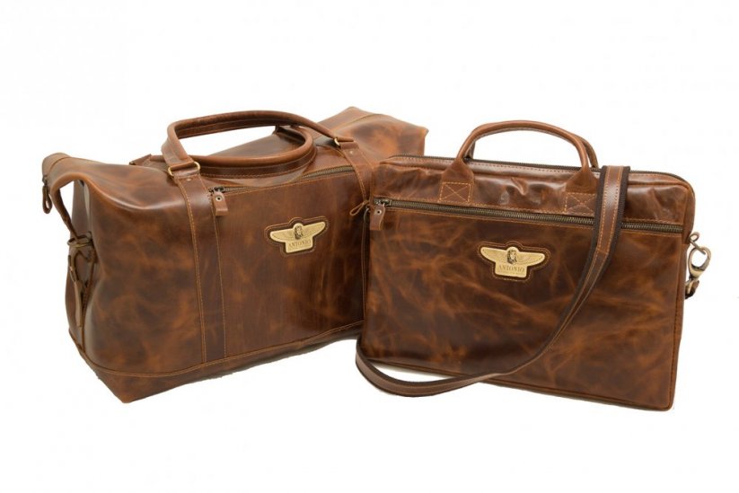 Leather travel cabin bag ROYAL CLASS